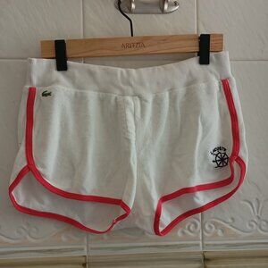 Lacoste white shorts like new 36